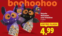 Lidl HALLOWEEN Peluche avec friandises offre