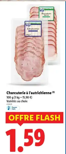 Lidl Charcuterie à l'autrichienne offre