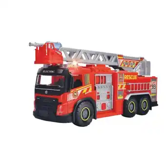 Carrefour Market SPEED TRACK Camion de pompier géant sons et lumières offre