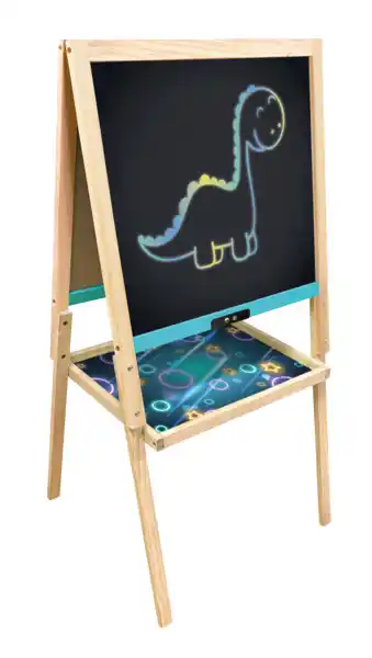 Carrefour Market S & F CREATIVE Tableau Magique en Bois 2 en 1 offre