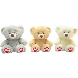 Carrefour Market S & F PLUSH Ours coeur 25 cm offre