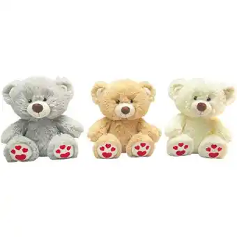 Carrefour Market S & F PLUSH Ours coeur 25 cm offre
