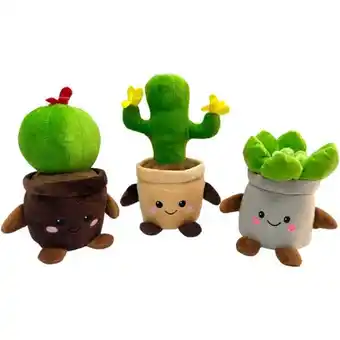 Carrefour Market S & F PLUSH Peluche plante offre