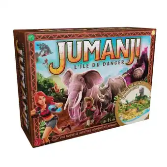 Carrefour Market SPIN MASTER GAMES Jumanji l'Ile du Danger offre
