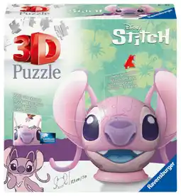Carrefour Market RAVENSBURGER Puzzle 3D Ball 72 pièces - Disney Stitch offre