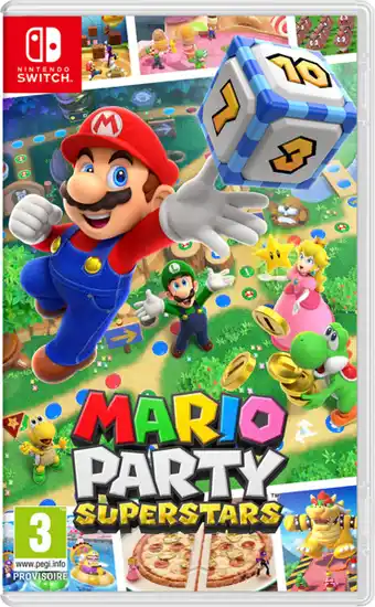 Carrefour Market NINTENDO Jeu Switch Super Mario Odyssey ou Mario Party Superstars ou New Mario Bros Deluxe offre