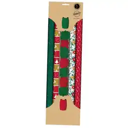 Carrefour Market Kit de 4 rouleaux 2 m + 2 bolducs et 7 étoiles offre