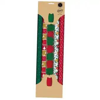 Carrefour Market Kit de 4 rouleaux 2 m + 2 bolducs et 7 étoiles offre