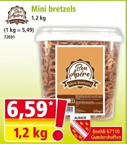Norma Bon Apéro Mini bretzels offre