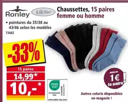 Norma Ronley / ElleNor Chaussettes femme offre