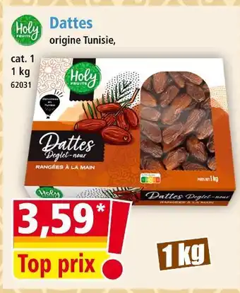Norma Holy Fruits Dattes offre