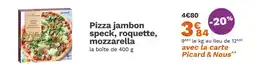 Picard PICARD Pizza jambon speck, roquette, mozzarella offre