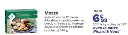 Picard PICARD Mezze offre