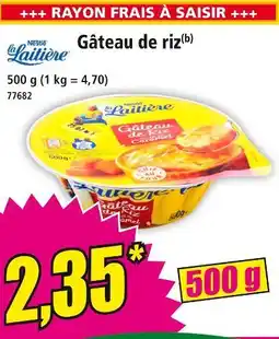 Norma Nestlé La Laitière Gâteau de riz offre