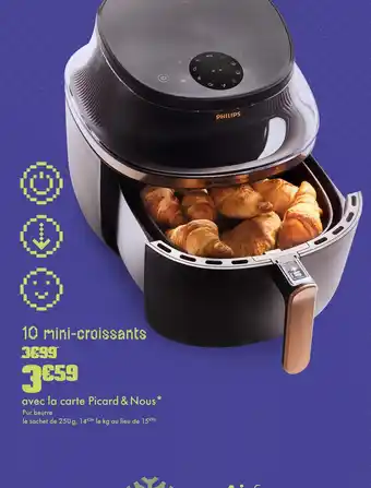 Picard 10 mini-croissants offre
