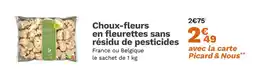Picard PICARD Choux-fleurs en fleurettes sans résidu de pesticides offre
