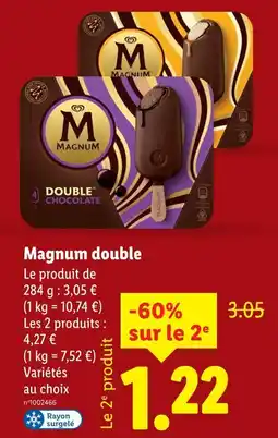 Lidl Magnum Magnum double offre