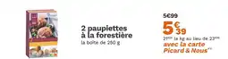 Picard PICARD 2 paupiettes farcies à la forestière offre