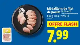 Lidl Médaillons de filet de poulet (3) offre