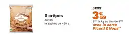 Picard PICARD 6 crêpes offre