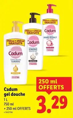 Lidl CADUM Crème Douche offre