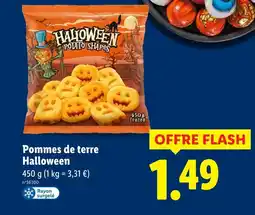 Lidl Pommes de terre Halloween offre