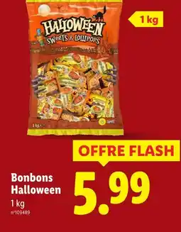 Lidl Bonbons Halloween offre