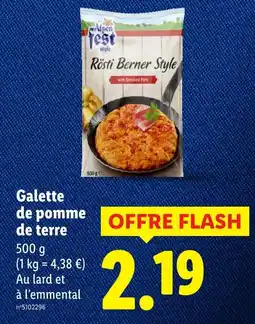 Lidl Rösti Berner Style offre