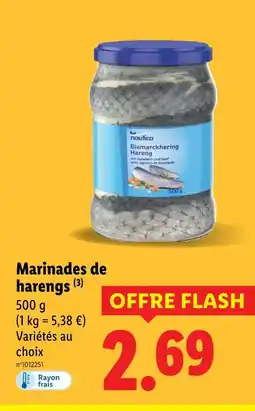 Lidl NAUTICA Marinades de harengs offre