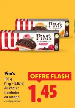 Lidl LU PiM's offre