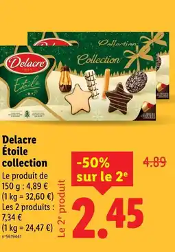 Lidl DELCARE Étoile collection offre