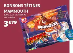 Gifi Bonbons Tétines Mammouth offre