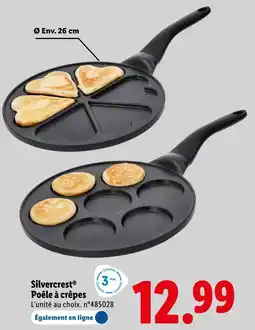 Lidl SILVECREST Poêle à crêpes offre