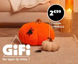 Gifi GiFi Coussin Citrouille offre