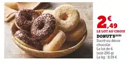 U Express Donuts offre