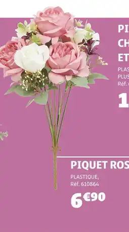 Gifi Piquet Chrysanthèmes et Roses offre