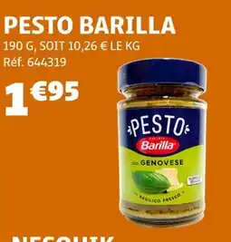Gifi BARILLA Pesto Genovese offre
