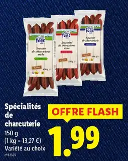 Lidl Spécialités de charcuterie offre