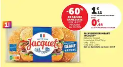 Super U Jacquet - pains burgers geant offre