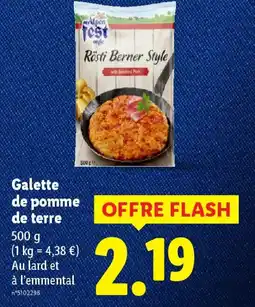Lidl Galette de pomme de terre offre