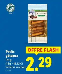 Lidl Petits gâteaux offre