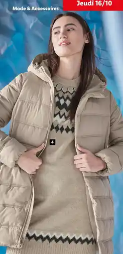 Lidl ESMARA Robe en maille femme offre