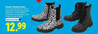 Lidl ESMARA Bottines enfant offre