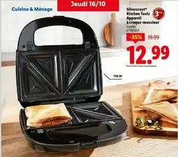 Lidl SILVERCREST ARANTIE Kitchen Tools 3 Appareil à croque-monsieur offre