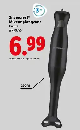 Lidl SILVERCREST Mixeur plongeant offre