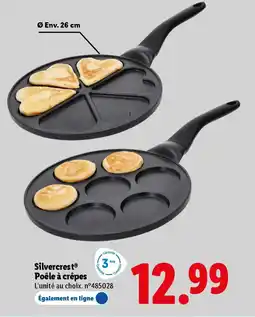 Lidl SILVERCREST Poêle à crêpes offre