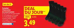 Lidl PARKSIDE Chaussettes de travail homme offre
