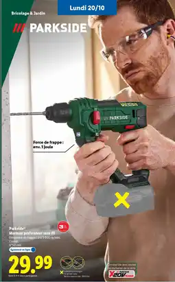 Lidl PARKSIDE Marteau perforateur sans fil offre