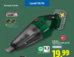 Lidl PARKSIDE Aspirateur à main sans fil offre