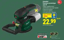 Lidl PARKSIDE Ponceuse excentrique sans fil offre